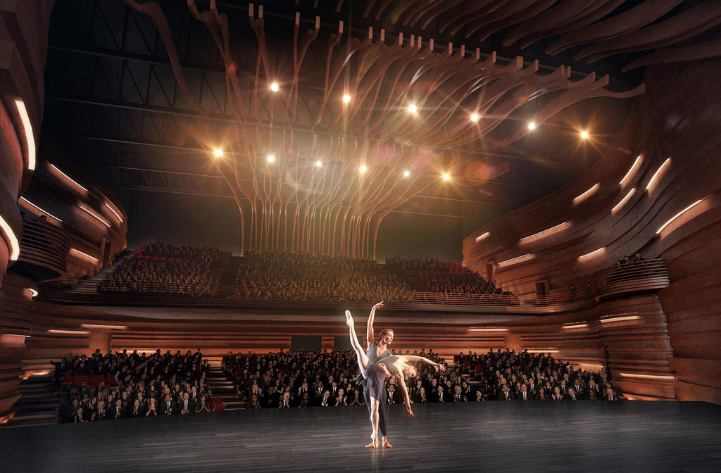 CFA Rendering of the new Auditorium