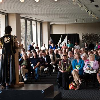 The continued support of the Friends enables the Center to host pre-performance discussions.